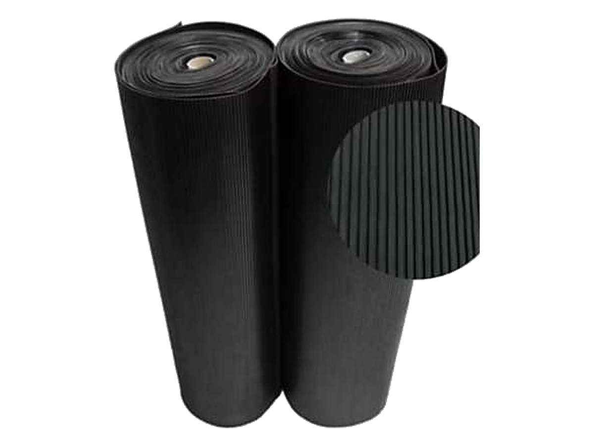 Fine-Ribbed Rubber Runner